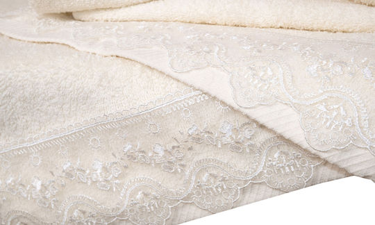 Viopros No6 Pillowcases Set Ecru 50x70cm