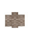 Polcarpet Σετ Μοντέρνα Χαλιά Κρεβατοκάμαρας Brown 9999991329379 3τμχ