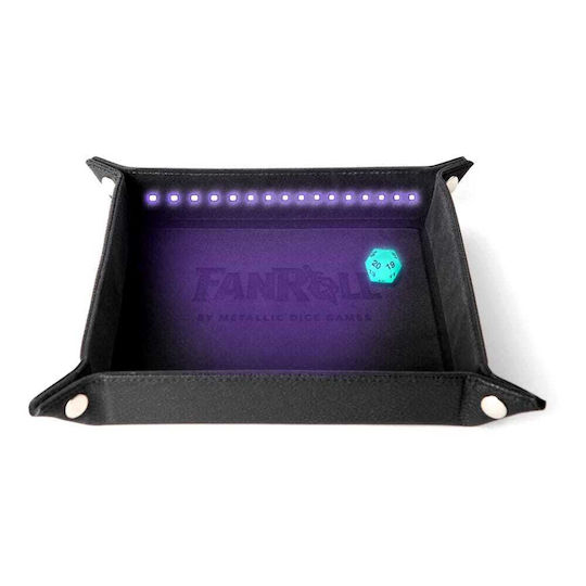 Fanroll Fanroll Shadowlight Folding Blacklight Dice Tray Black