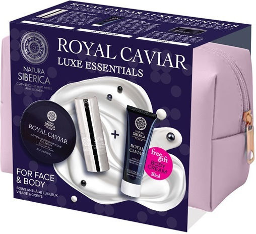 Natura Siberica Royal Caviar Σετ Περιποίησης για Αντιγήρανση 4τμχ