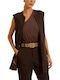 Brown Vestă de damă