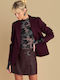 Leder Mini Rock Red