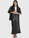 ALE - The Non Usual Casual Blazer pentru femei Piele Sacou Black