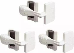 Babydan Locking Device 0155347 8865-14 3 Pcs White