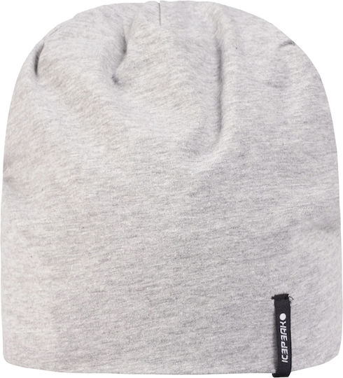 'hemet' Beanie Unisex Σκούφος Πλεκτός σε Γκρι χρώμα