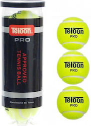 Teloon Pro Tennisbälle Turnier 3 Stück Teloon Pro Tennisbälle Turnier 3 Stück