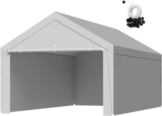 Vevor Portable Gray Awning Fabric with PU Coating 4x6m