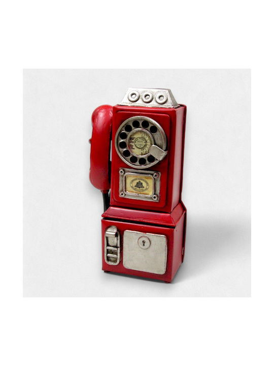 Artifact Telefon Decorativ Metalic 8.5x15x5cm 1buc