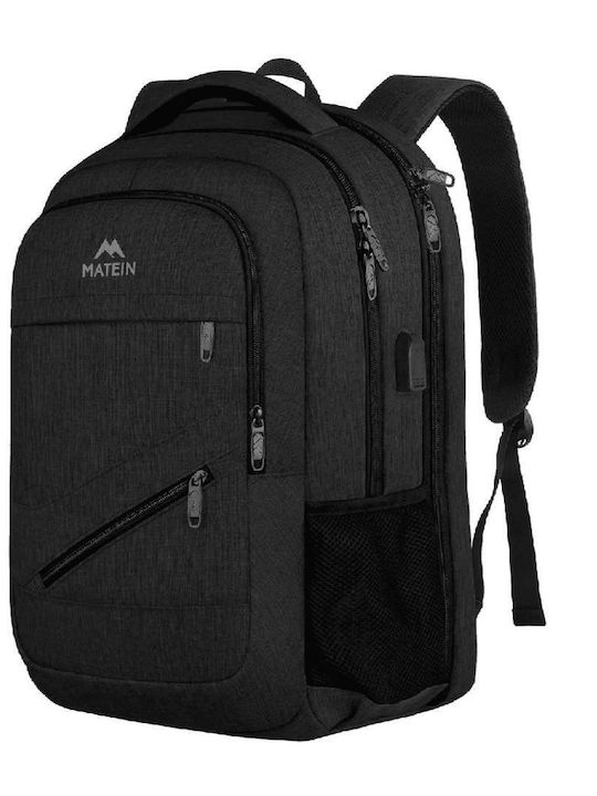 Matein Backpack Αδιάβροχο 30lt Μαύρο Matein Backpack Αδιάβροχο 30lt Μαύρο
