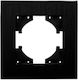 Single Black Switch Frame S201b