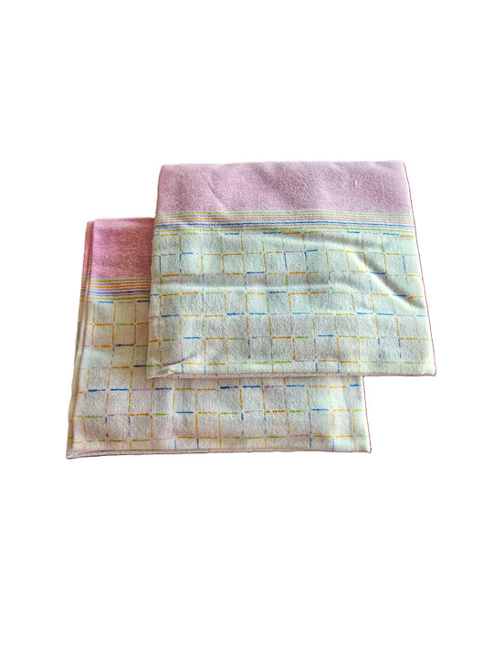 Kotonia Home Kissenbezug-Set mit Umschlagumschlag Multicolor 50x80cm.