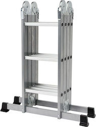 Cresman Mehrzweckleiter Aluminium 4x3