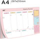 Madrid Papel Weekly Planner A4 Various Designs