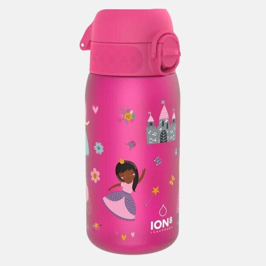 Ion8 Sticlă Pentru Copii Plastic Fucsia 400ml