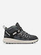 Kinder Wanderschuhe Wasserdicht Schwarz ->