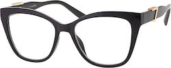 Brilo Lesebrille +2.50 in Schwarz Farbe BR076BL...