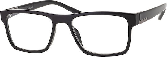 Brilo Очила за четене +2.50 в Черен цвят BR042BLACK2.50