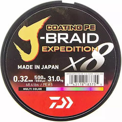 Daiwa J Braid Expedition X8 500m 0.24mm 0.24mm