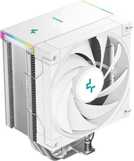 Deepcool AK500S Digital SE CPU Cooling Fan with RGB for AM4/AM5/1200/115x/1700 Socket White