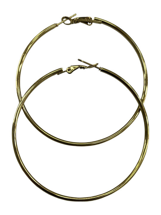 Earrings Hoops made of Steel Gold Plated