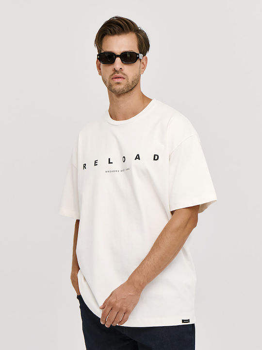 Brokers Jeans T-shirt Ecru