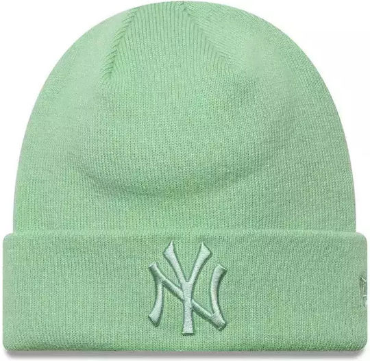 League Essential Beanie Unisex Beanie Knitted in Green color