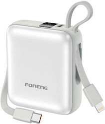 Foneng PX115 Mini Външна батерия 10000mAh 22.5W...