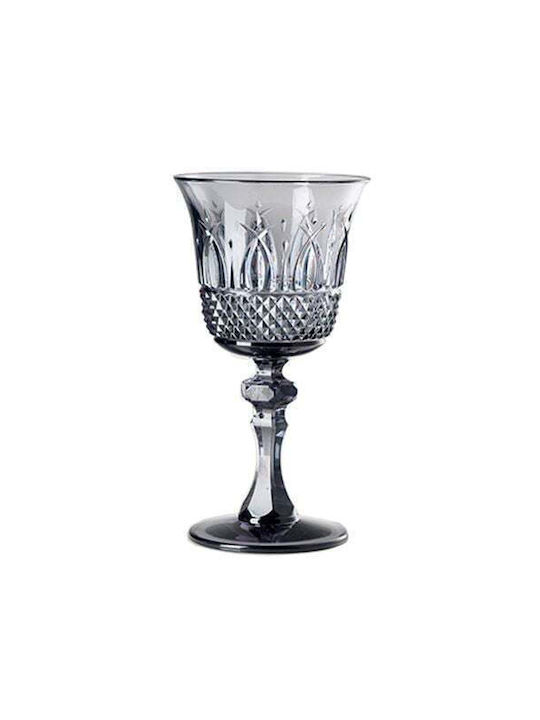 Mario Luca Giusti Glass White Wine / Champagne made of Glass in Gray Color Goblet