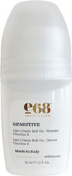 E68 Sensitive Deodorant 48h sub formă de Roll-On 50ml