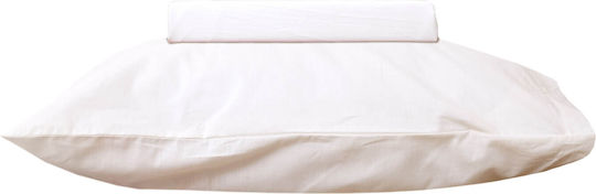 Viopros Baby Sheets Set Cradle Cotton Ecru 80x100cm