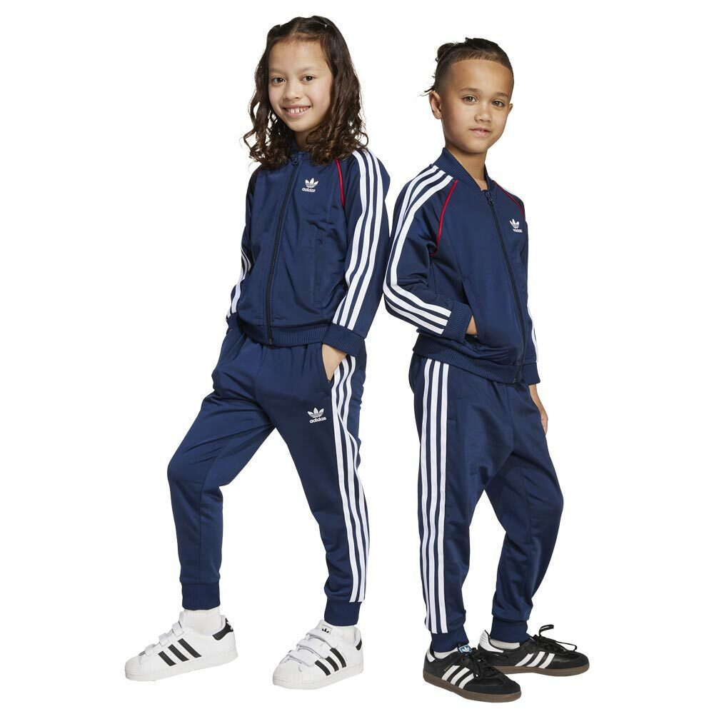 adidas Kids Sweatpants Set Blue Adicolor Sst Track Suit JY1143