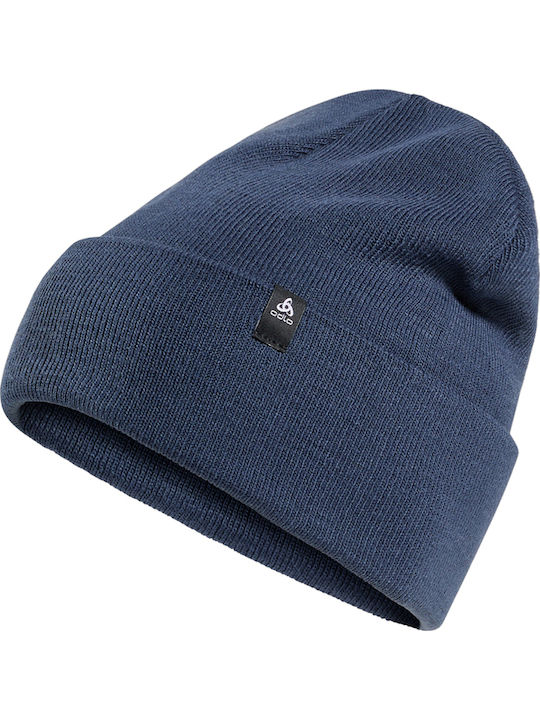 Skadi Beanie Unisex Knitted Beanie in Blue Color