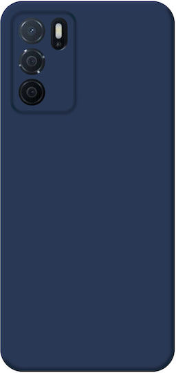 Back Cover Silicon Albastru marin (Oppo A54s)