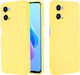 Back Cover Silicone Yellow (Oppo A76)