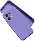 Umschlag Rückseite Silikon Flieder (Oppo Reno8 Pro)
