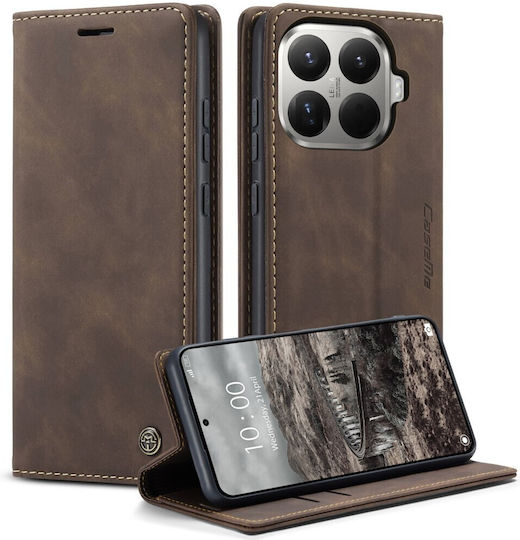 Caseme 013 Retro Book Δερμάτινο / Δερματίνης Καφέ (Xiaomi 15T Pro)