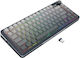 Redragon K708GG-RGB-PRO Flekact Wireless Gaming Keyboard 75% with RGB lighting (English US) Gray