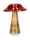 Bizzotto Dekoratives Holzpilz Rote 15cm