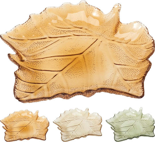 JK Home Decoration Weihnachtlich Platte Glas L26xB4cm.