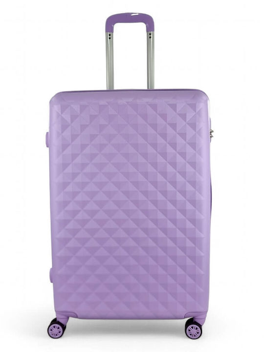 Playful Bags Μεσαία Βαλίτσα Ταξιδίου Σκληρή Λιλ...