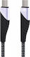 Earldom USB 2.0 Kabel USB-C männlich - USB-C Schwarz 1.2m (EC-112C)