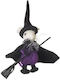 Mouse In Hat A Broom Ornament