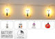 Jk Home Décor Λαμπάκια Halloween 10led 165cm 4σχδ