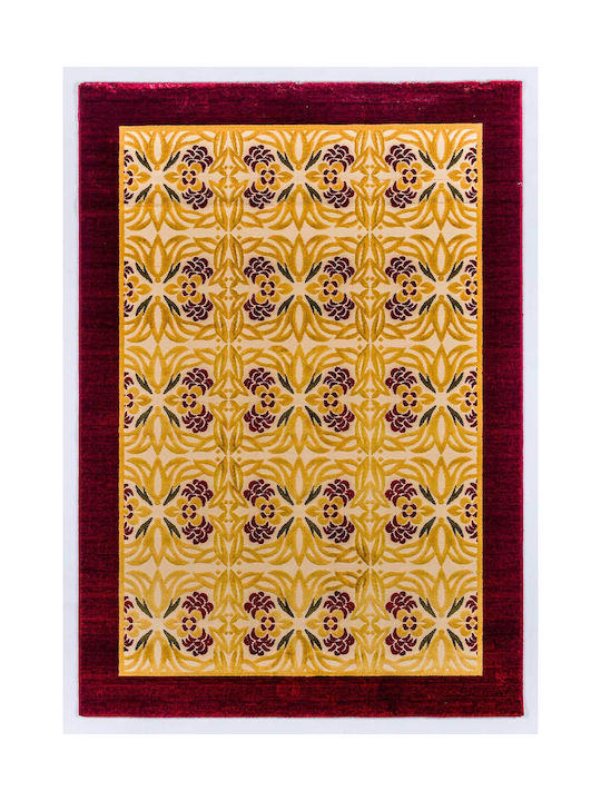 Ns Carpets Regal Teppich Rechteckig Synthetisch,Polyester/Cotton/Leather Cream Pink 1379
