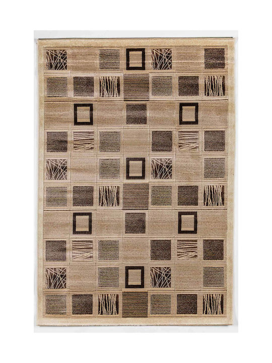 Ns Carpets Giga Check Килим Правоъгълена Естествено