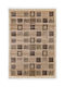 Ns Carpets Giga Check Килим Правоъгълена Естествено