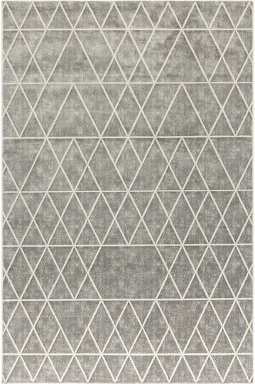 Anatolia Rustic 1578 Teppich Rechteckig Synthetisch,Polyester/Cotton/Leather Grey