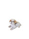 Figure Dog Brown Polyresin 14.5x9x9cm Pack of 2 Pieces
