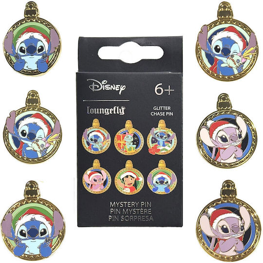 Loungefly Disney Stitch Holiday Mystery Blind Box Enamel Pin Assorted 12 Τεμ
