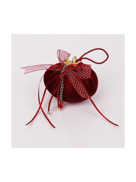 de birou Amulet Rodie Burgundy din Material textil 2buc